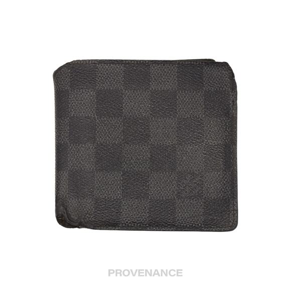 🔴 Louis Vuitton Marco Wallet - Damier Graphite - Picture 1 of 9